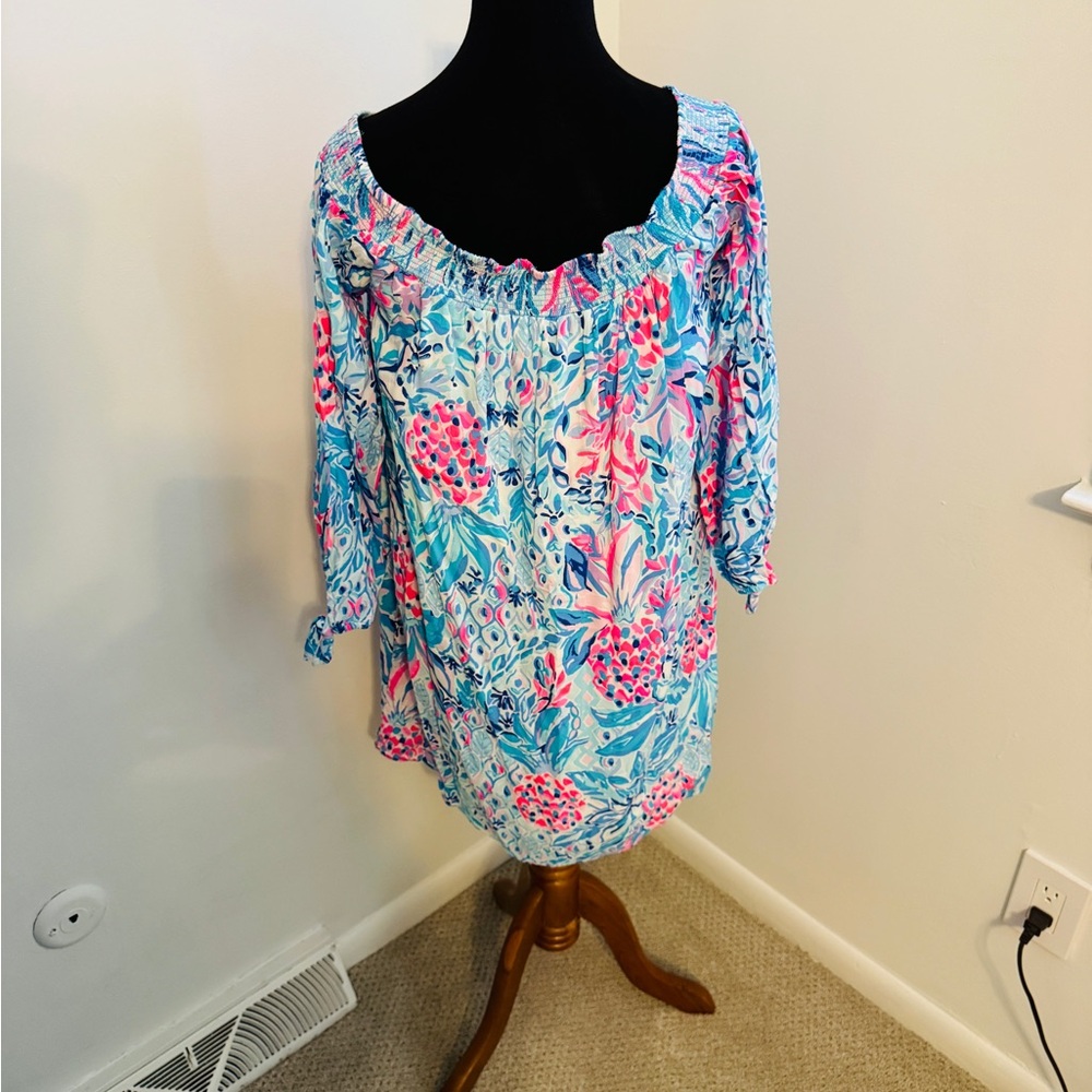 Lilly Pulitzer Vibrant Long Sleeve Dress - Picture 6 of 6
